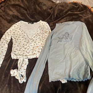 bundle of 2 forever 21 long sleeves